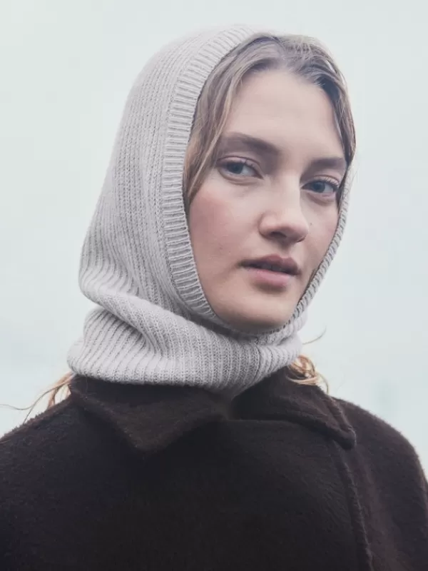 Tilbehør Dame | Huer Mv. Til Dame>Huer mv. til dame Balaclava Til Voksne I Uld Og Cashmere